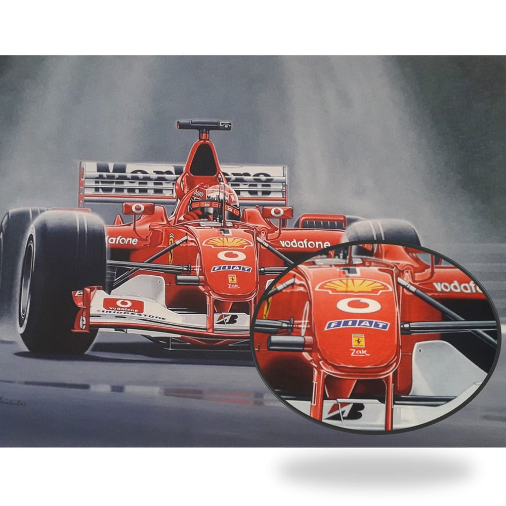 Personalise Your Michael Schumacher Print