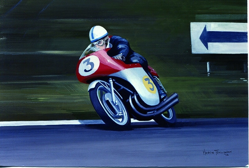 John Surtees, 500cc MV Augusta, 1960, Senior TT | Martin Tomlinson | Limited Edition Print