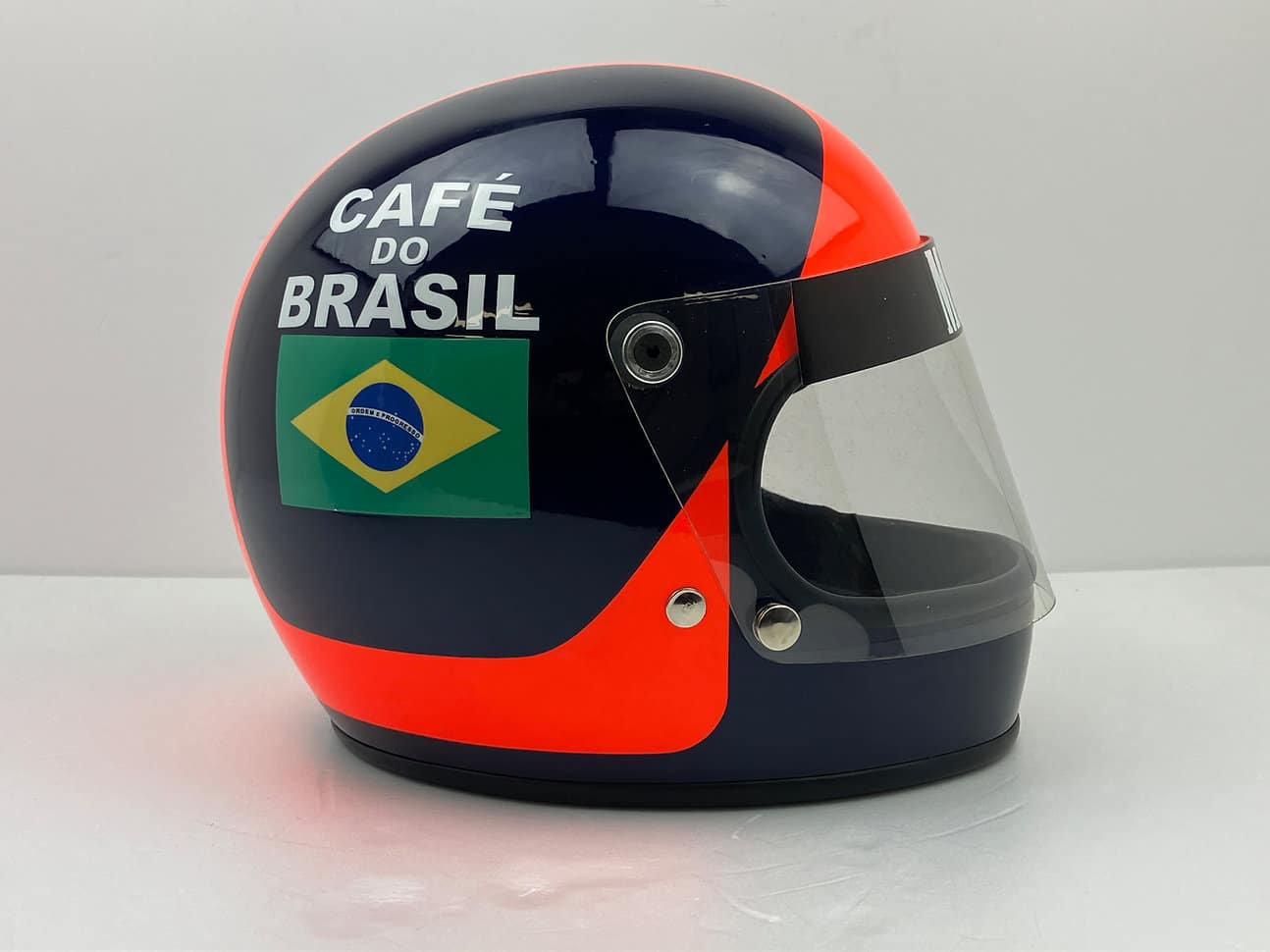 Emerson Fittipaldi full-size display helmet