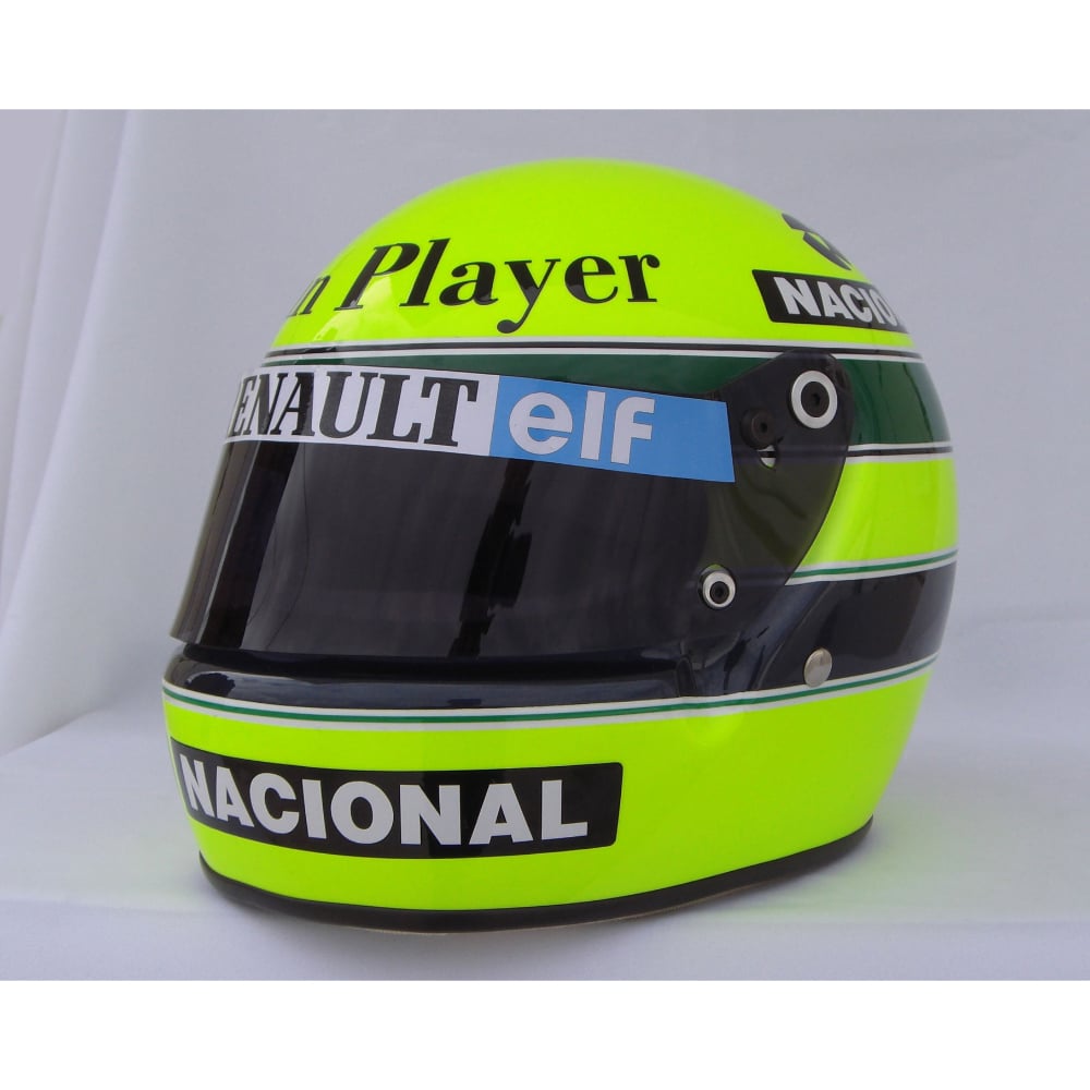 Ayrton Senna 1985 | Replica Formula 1 Helmet | Lotus F1