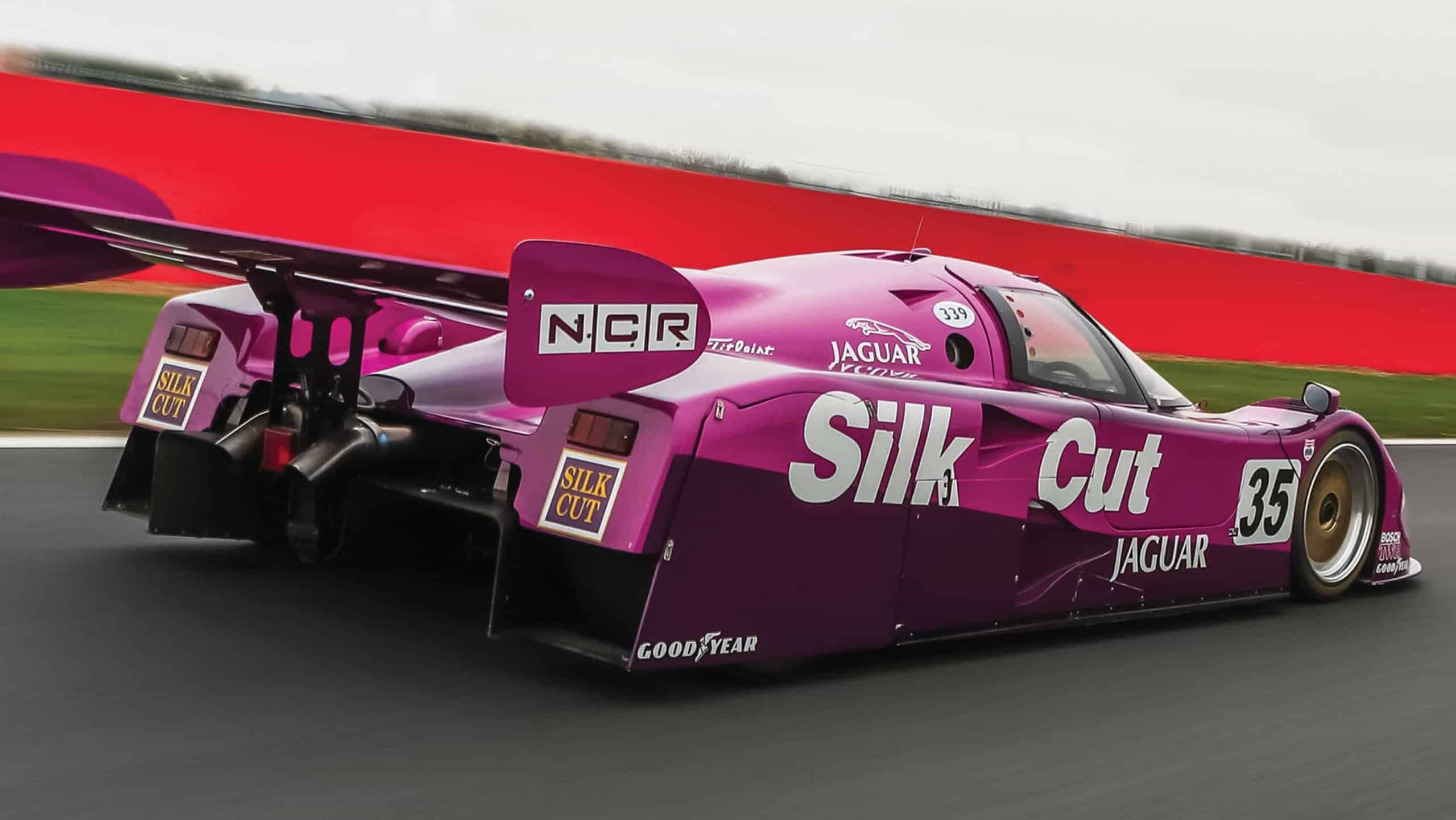 Rear of the Jaguar XJR-12