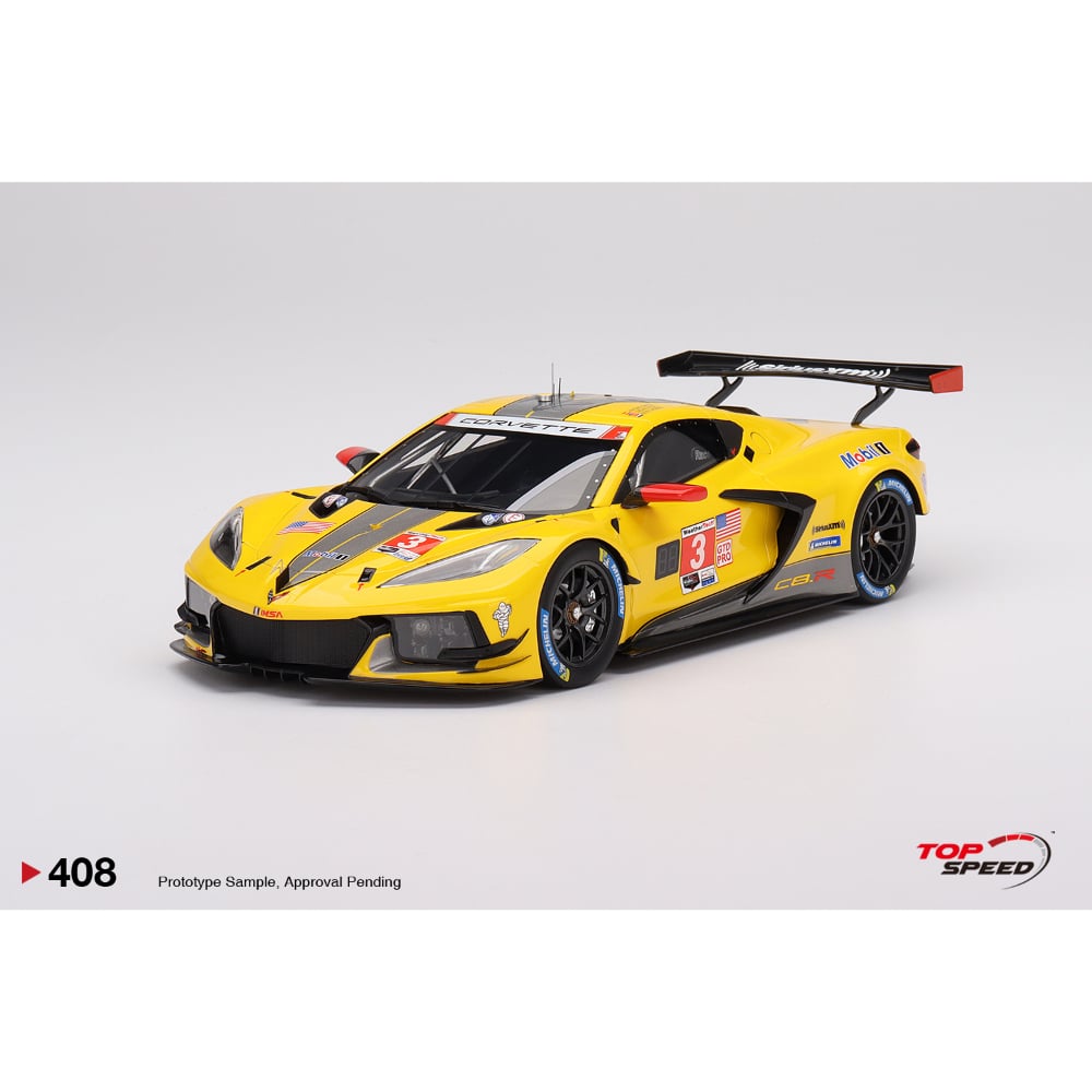 1/18 Scale Chevrolet Corvette C8.R No.3 Corvette Racing 2022 IMSA Sebring 12 Hrs GTD Pro Winner Model Car