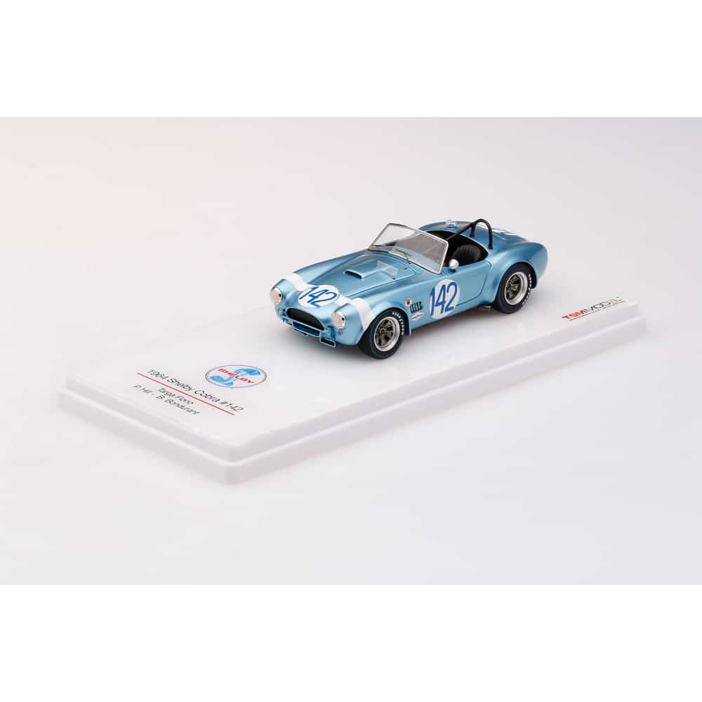 1/43 Scale Shelby Cobra No.142 1964 Targa Florio P. Hill / B. Bondurant (Resin) Model Car