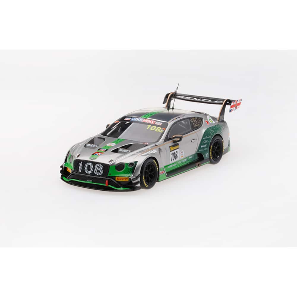 1/43 Scale Bentley Continental GT3 No.108 2019 Liqui-Moly Bathurst 12 Hour Bentley Team M-Sport (Resin) Model Car