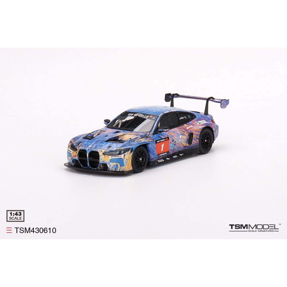 1 43 Scale BMW M4 GT3 No.1 ST Racing 2022 12H Mugello Winner Model Car