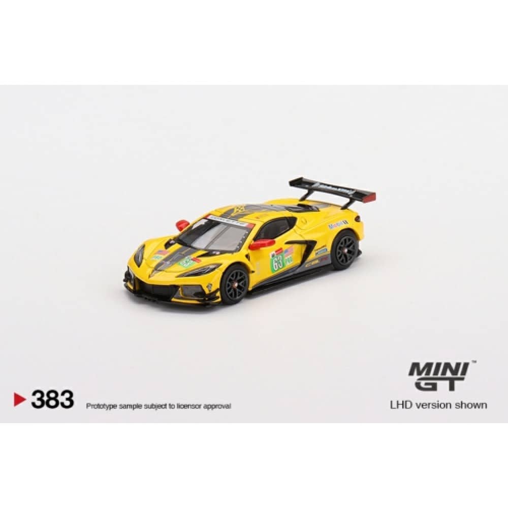 1/64 Chevrolet Corvette C8.R No.63 Corvette Racing 2021 Le Mans 24hr GTE Pro 2nd Place