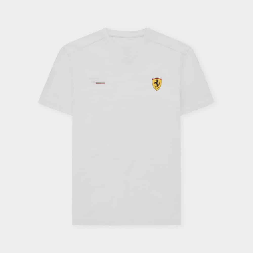 Puma ferrari white store t shirt