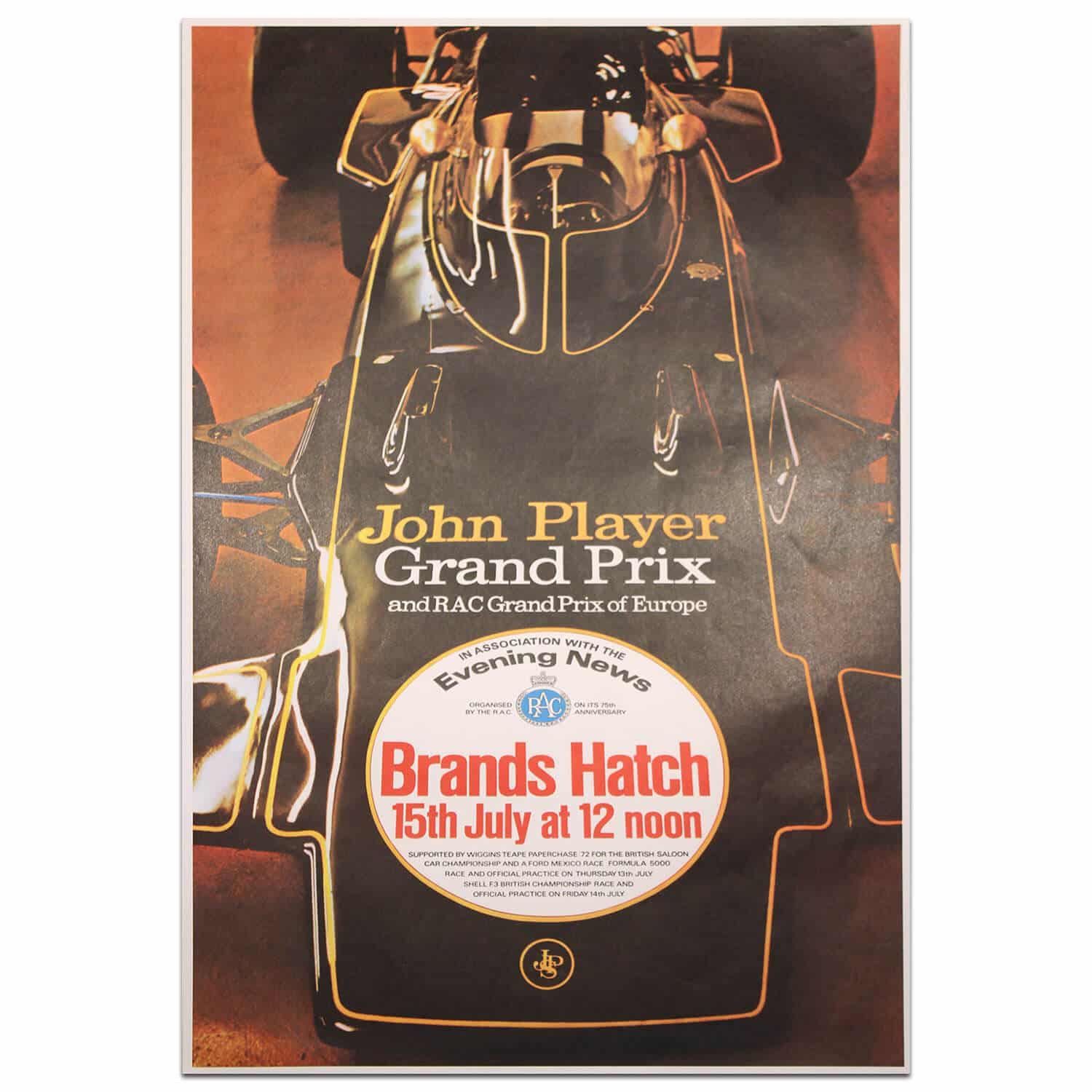 F1 | British Grand Prix 1972 Brands Hatch (European Grand Prix) | original vintage poster