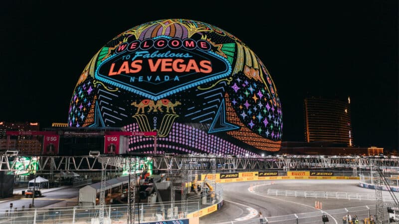 What will F1 display on the brand new Las Vegas Sphere Motor