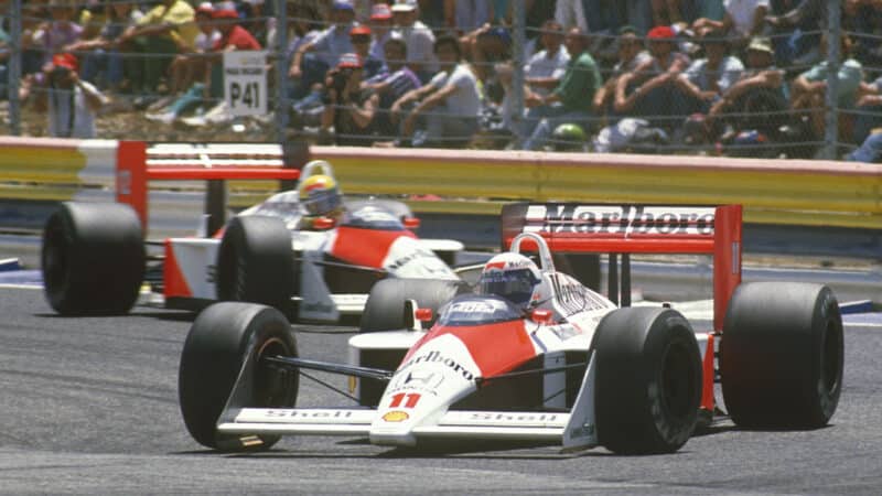 Senna sales prost mclaren