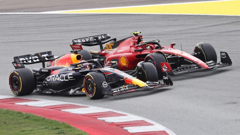 Red Bull Ferrari Spanish GP