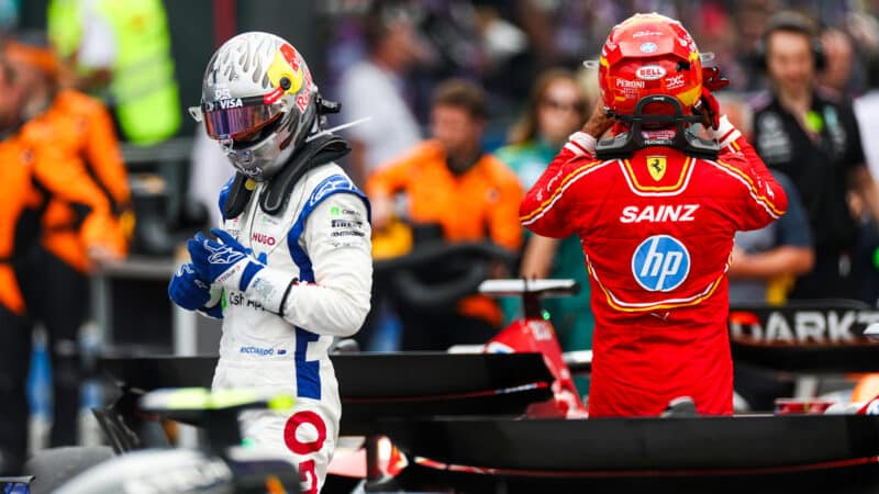 2024 Spanish Grand Prix Daniel Ricciardo Carlos Sainz