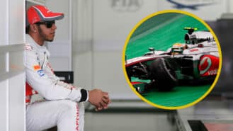 The last time Hamilton left an F1 team: his emotional McLaren goodbye