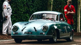 Denis Jenkinson’s Porsche 356 roars again at Goodwood